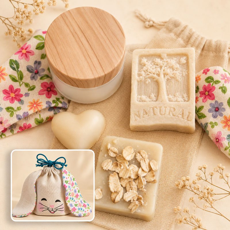 Travel Bunnies gift bag from Higgs Garden