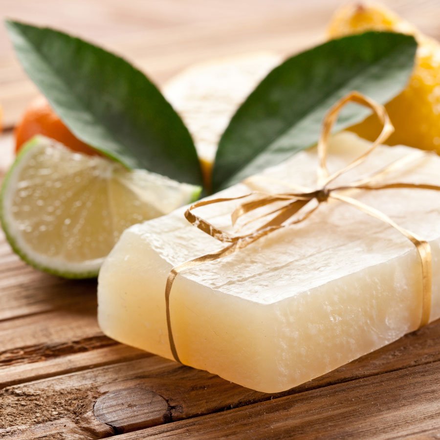 Citrus handmade soap